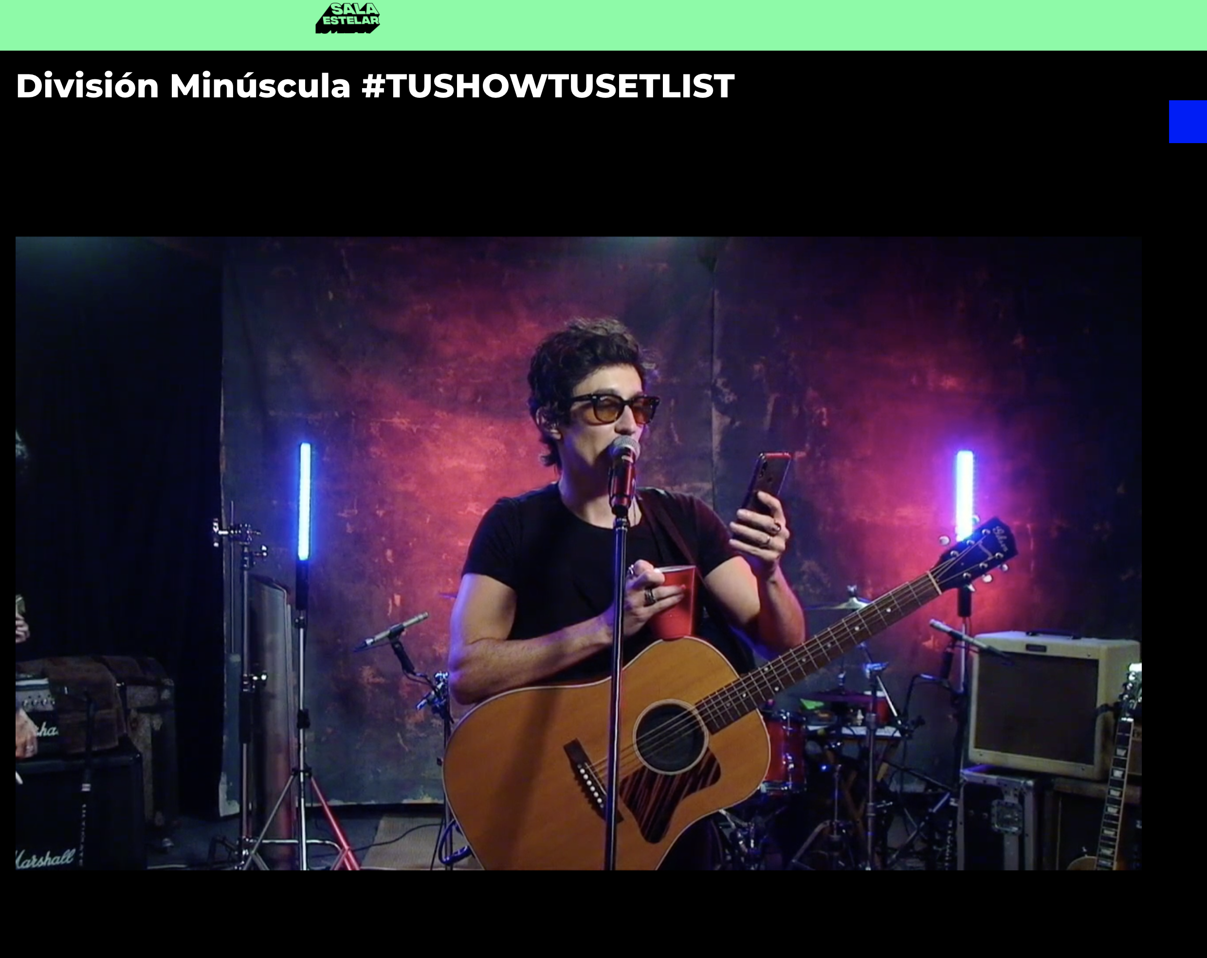 División Minúscula ofreció su primer show en Sala Estelar