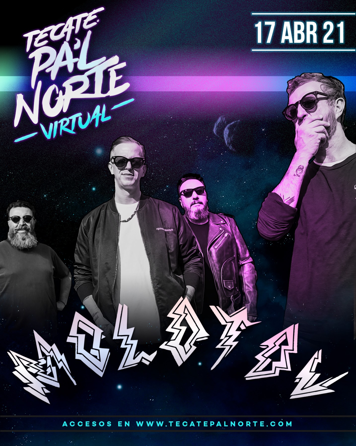 Molotov pondrá el toque rebelde en el Pa’l Norte Virtual