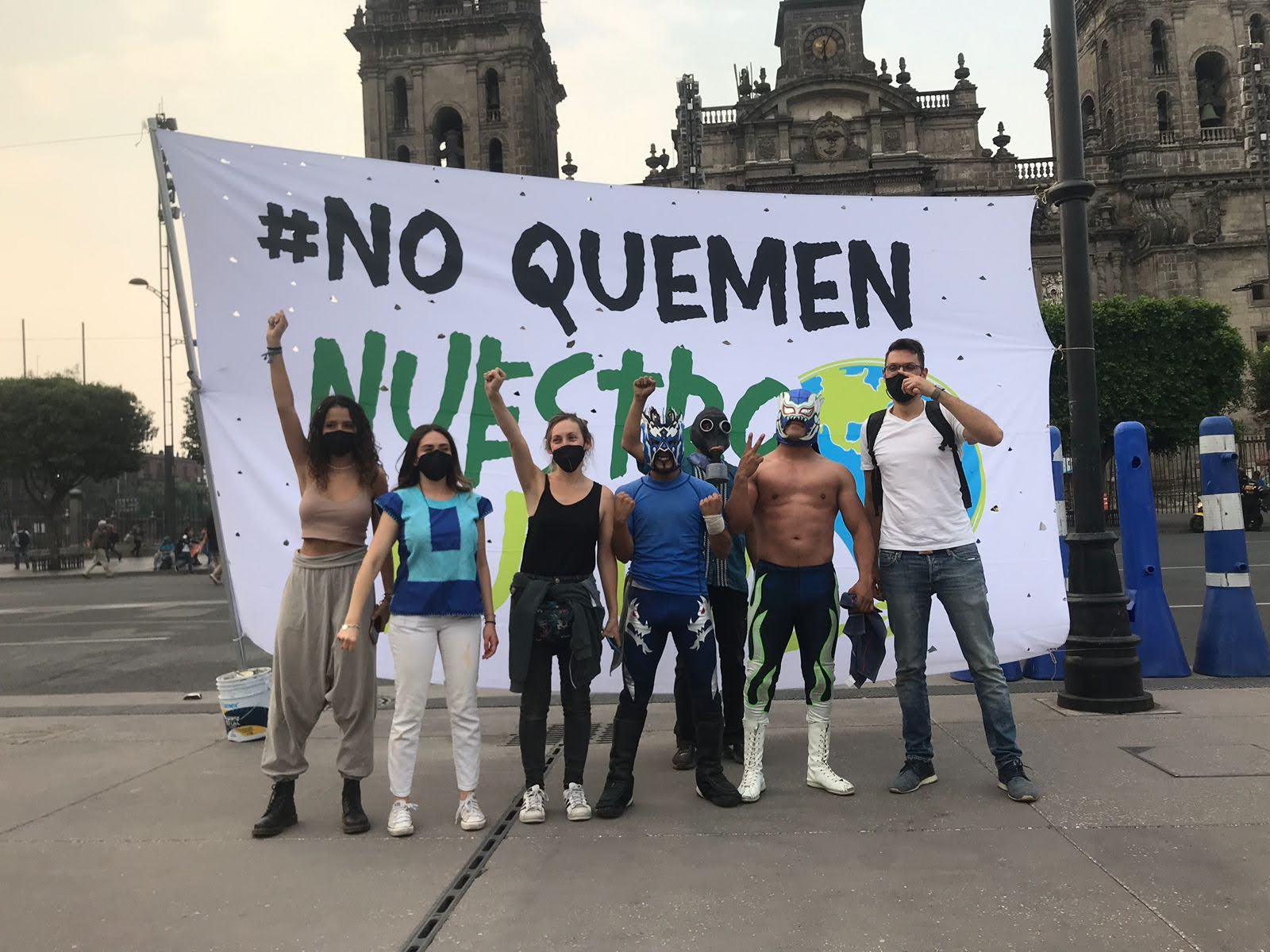 »No quemen nuestro futuro» Un podcast producido por Javier Risco