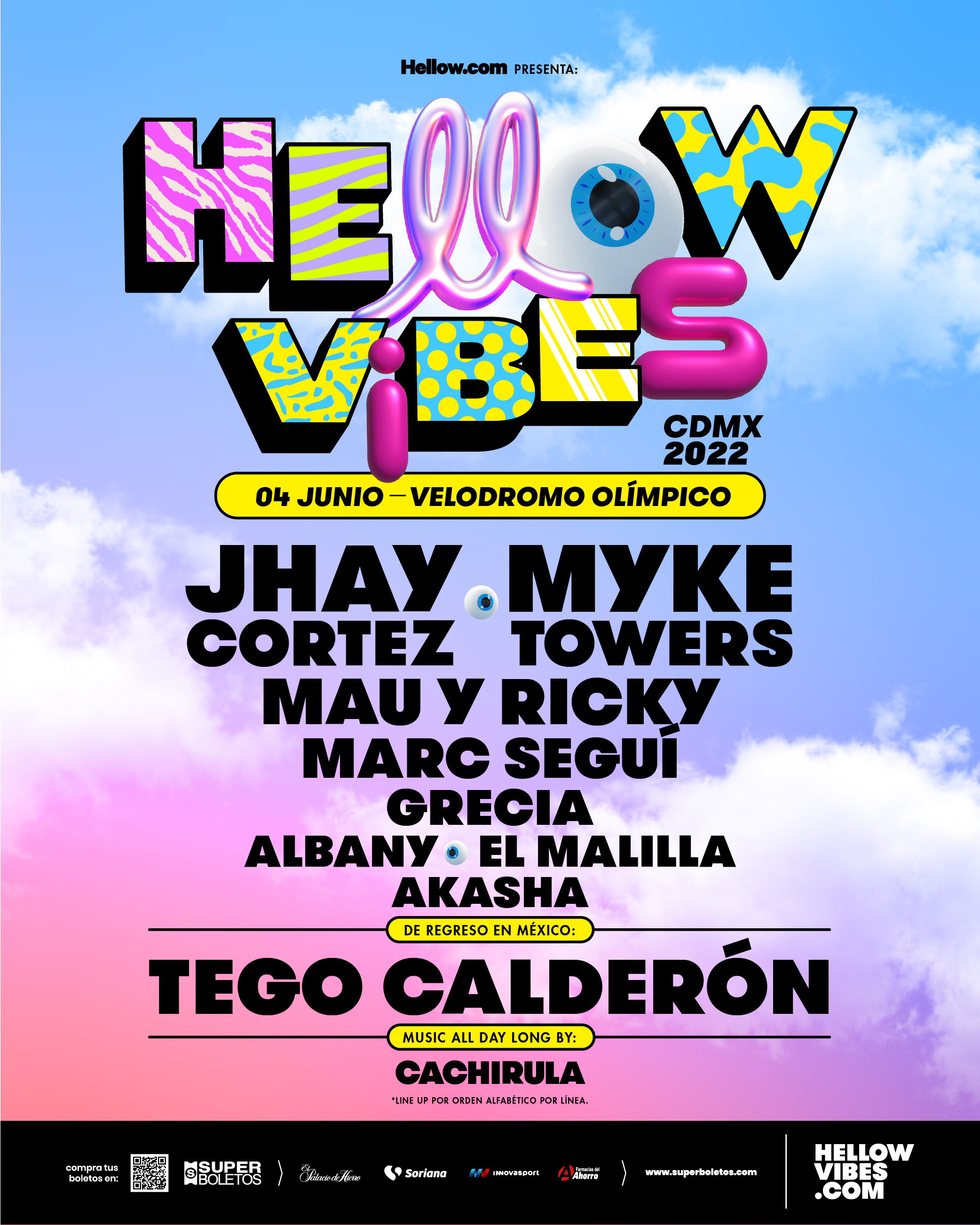 HELLOW VIBES…EL FESTIVAL QUE REPRESENTA LO MÁS DIVERTIDO Y FRESCO DE LA CULTURA URBANA