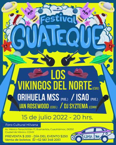 Disfrutarás la primera edición del Festival Guateque 2022