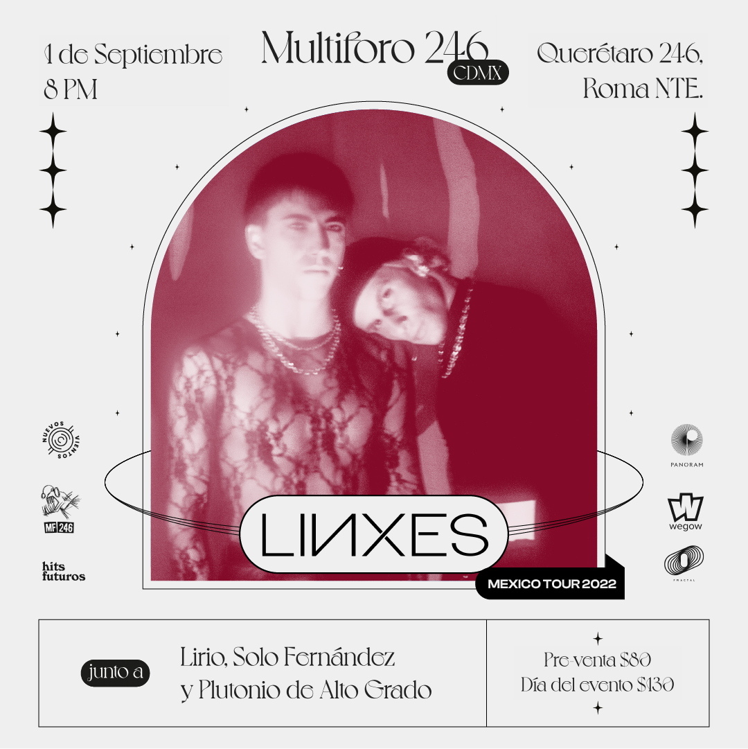 Linxes comparte “Inevitable”, su nuevo sencillo y anuncia su concierto de despedida de México