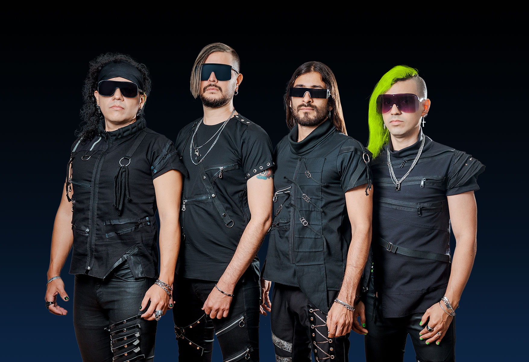 LIVE WIRE y su glamuroso futurismo del universo virtual: “Digital Crack”.