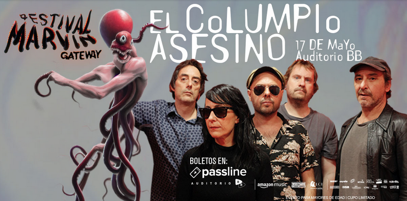 El Columpio Asesino en el Festival Marvin Gateaway 2023