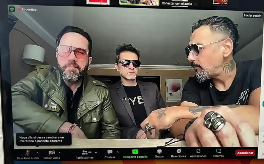 Lucybell en conferencia de prensa previo a su show en el Auditorio BB