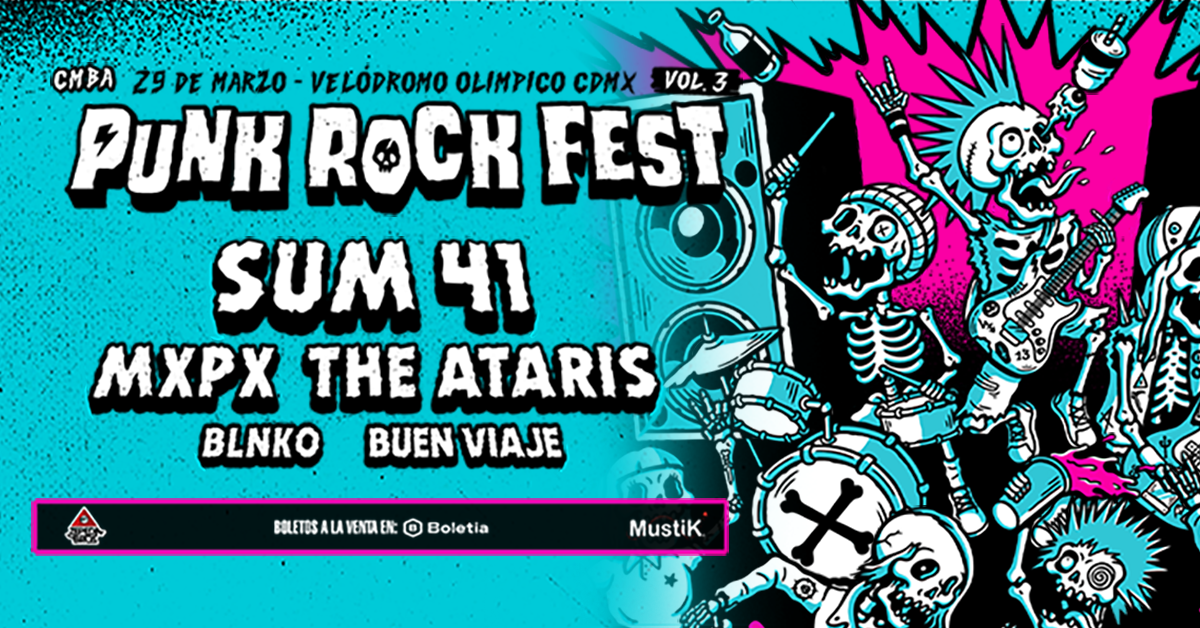 Llega el <strong>CMBA Punk Rock Fest Vol.3 </strong>