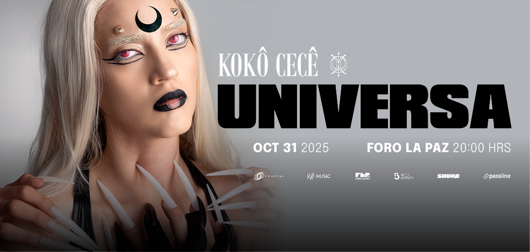 Kokô Cecê presenta <em>UNIVERSA</em> en el Foro La Paz: una noche para entrar en su nuevo universo