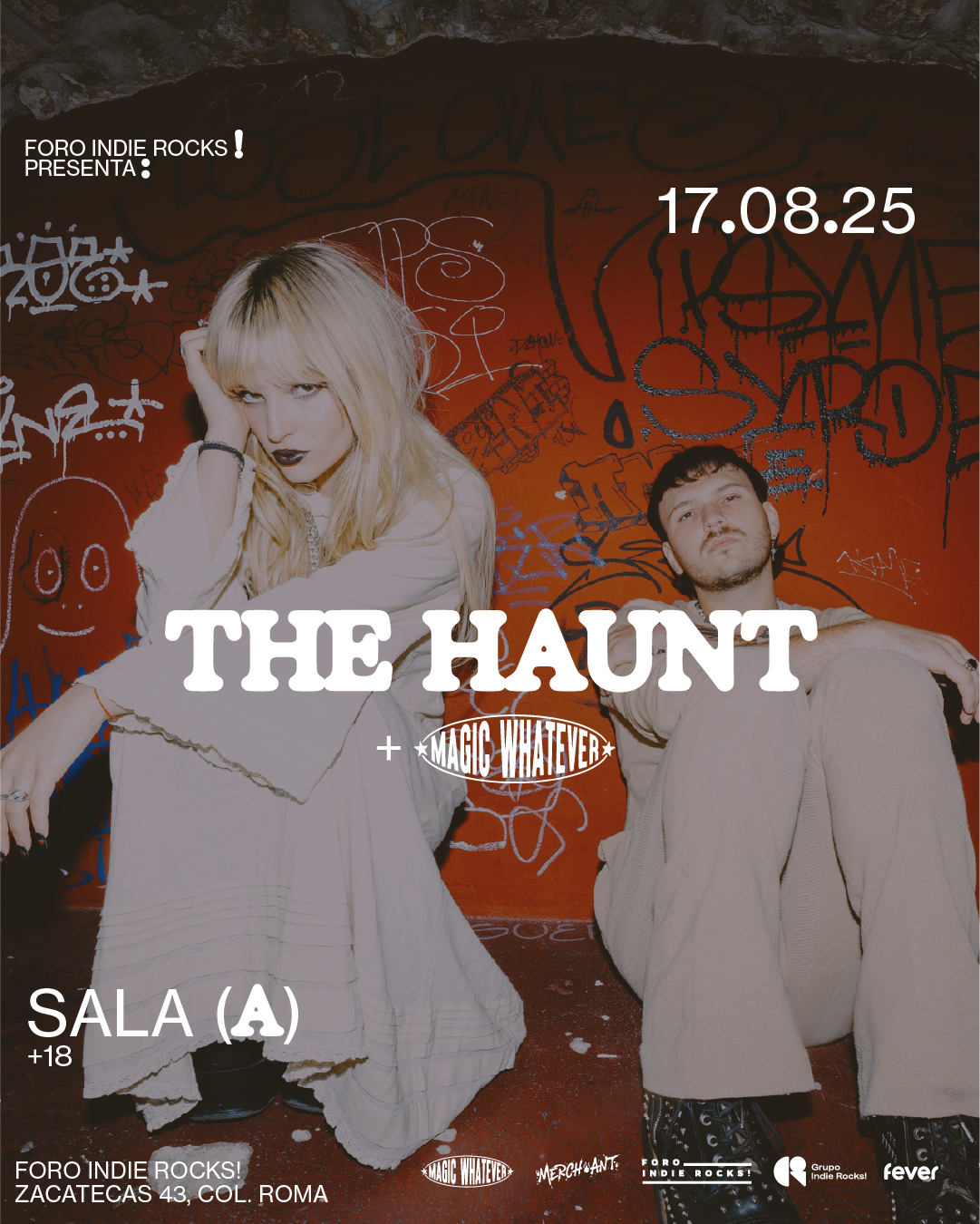 Del sur de Florida al corazón de México: The Haunt prenderá el Foro Indie Rocks!