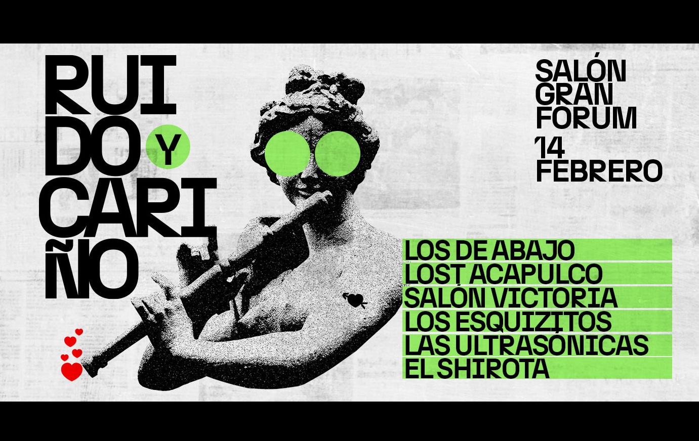 Ruido y Cariño ya tiene fecha en Salón Gran Forum