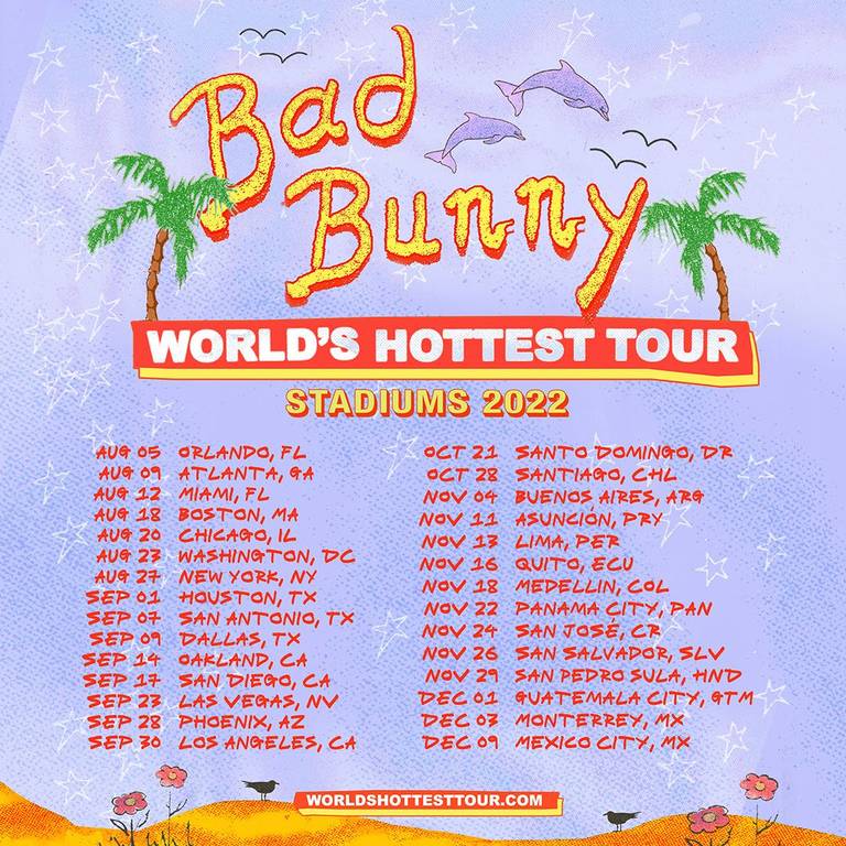 Bad Bunny World’s Hottest Tour en México