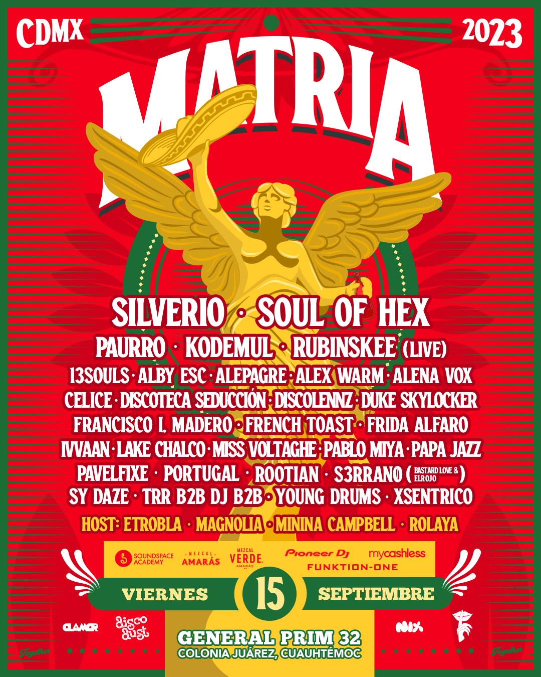 <strong>El mejor plan para este 15 de septiembre es en MATRIA</strong>