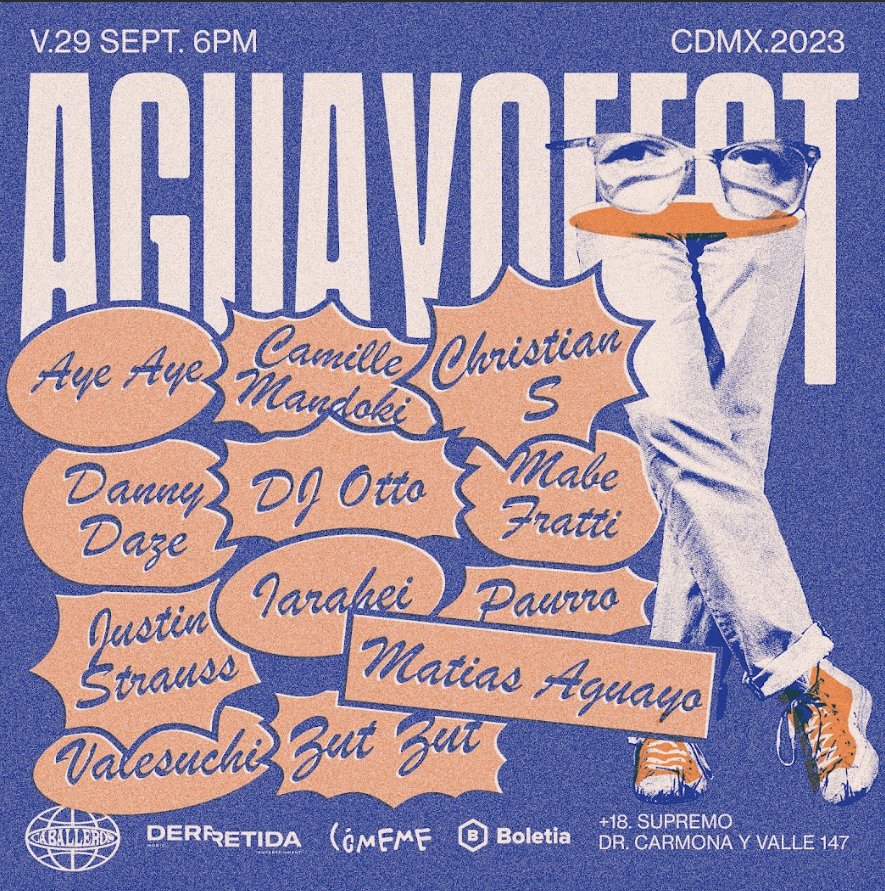 Matías Aguayo celebra cinco décadas de vida con: Aguayofest 2023