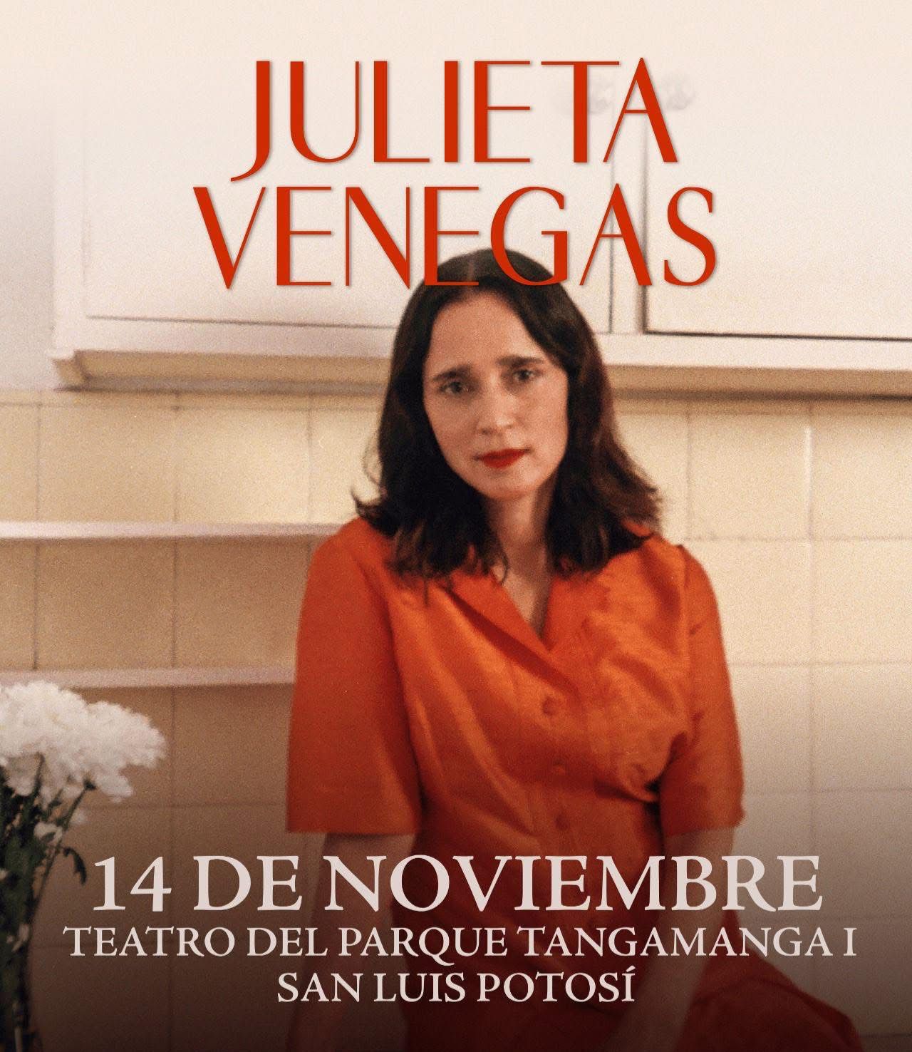 Julieta Venegas llenará de magia el Teatro del Parque Tangamanga con su próximo concierto en San Luis Potosí